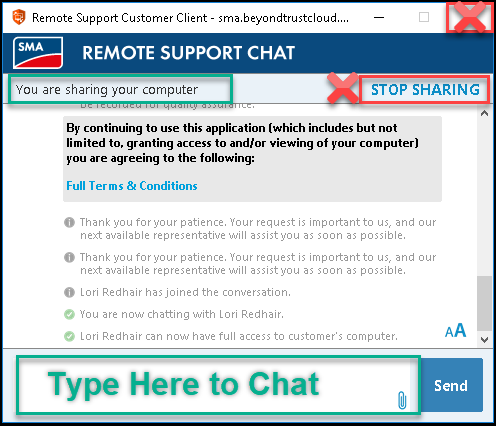 Activating the SMA Remote Tool on a Laptop